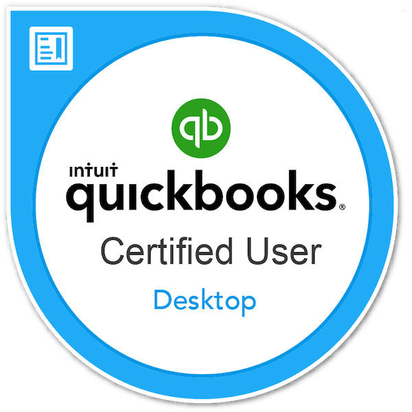 Intuit QuickBooks Certified User (QBCU)