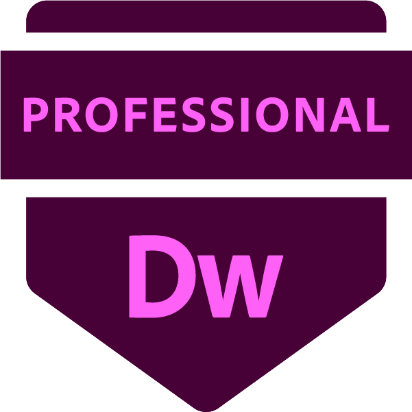 Certified Professional Adobe Dreamweaver