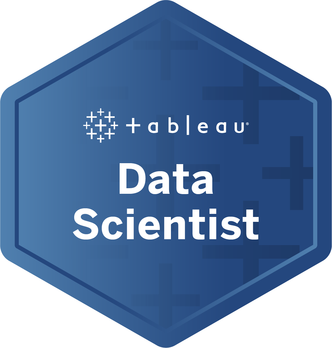  Tableau Certified Data Scientist