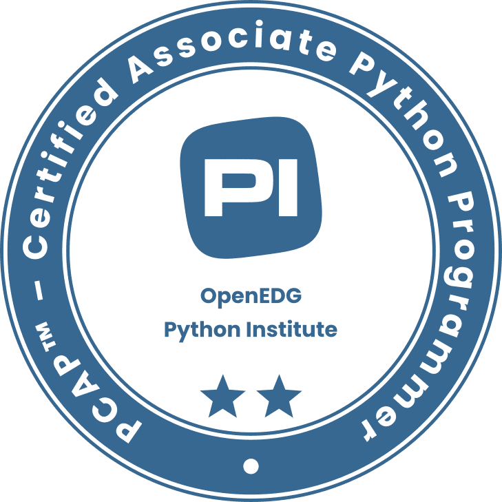 PCAP – Certified Associate in Python Programming