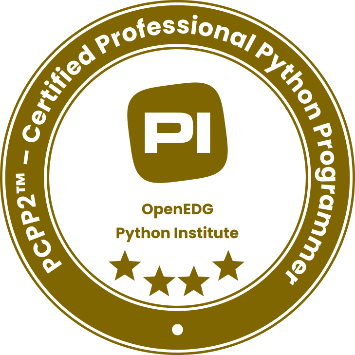 PCAP – Certified Associate in Python Programming